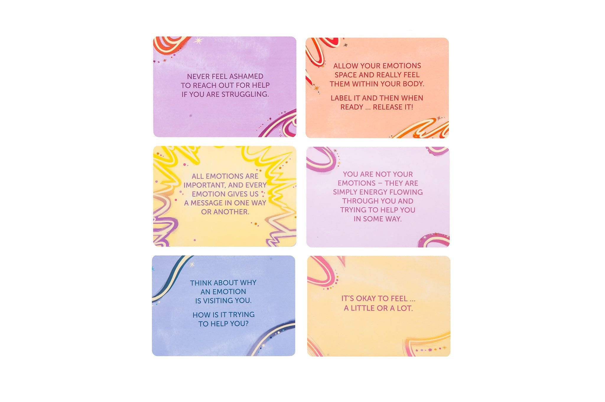 Emotion Quotes Card Set - 6 Pack - Wildling Books