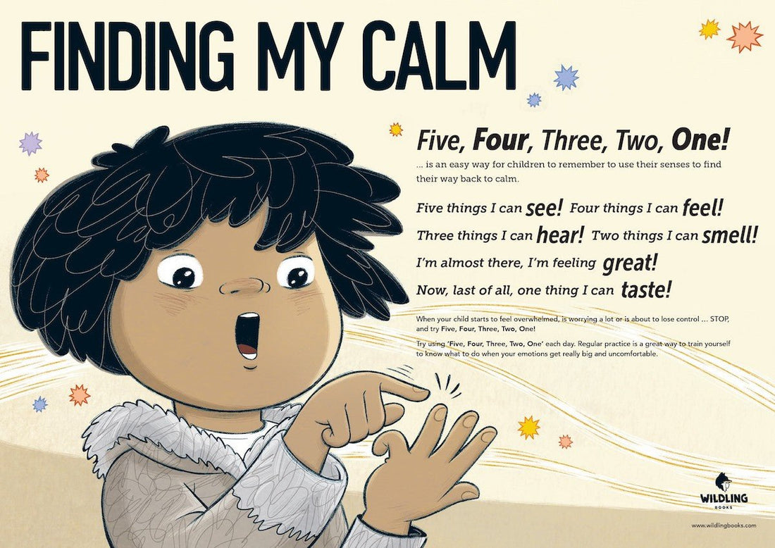 Finding My Calm Poster - Free Download - Wildling Books