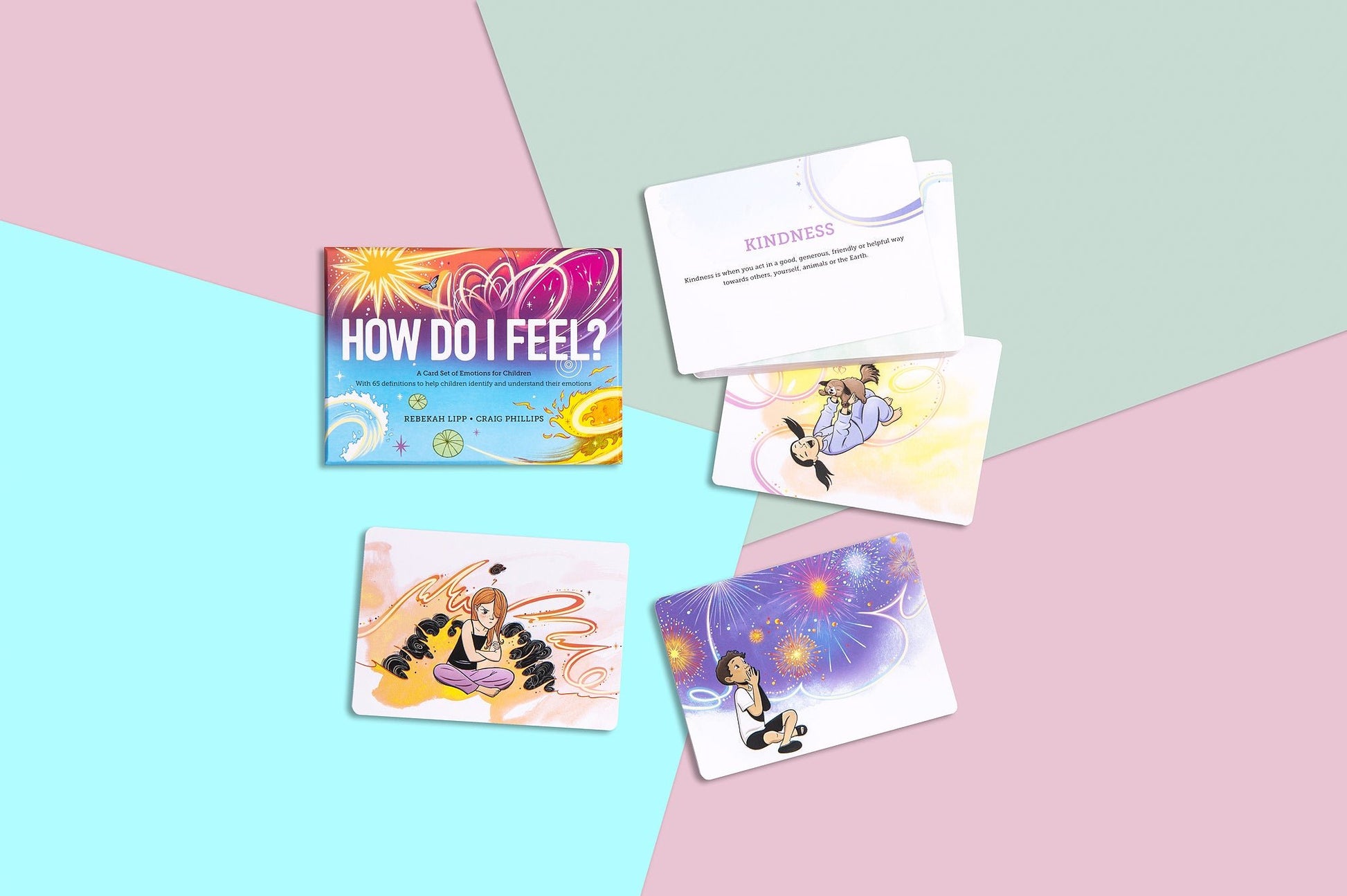 How Do I Feel? Box Set of 65 Cards - Wildling Books