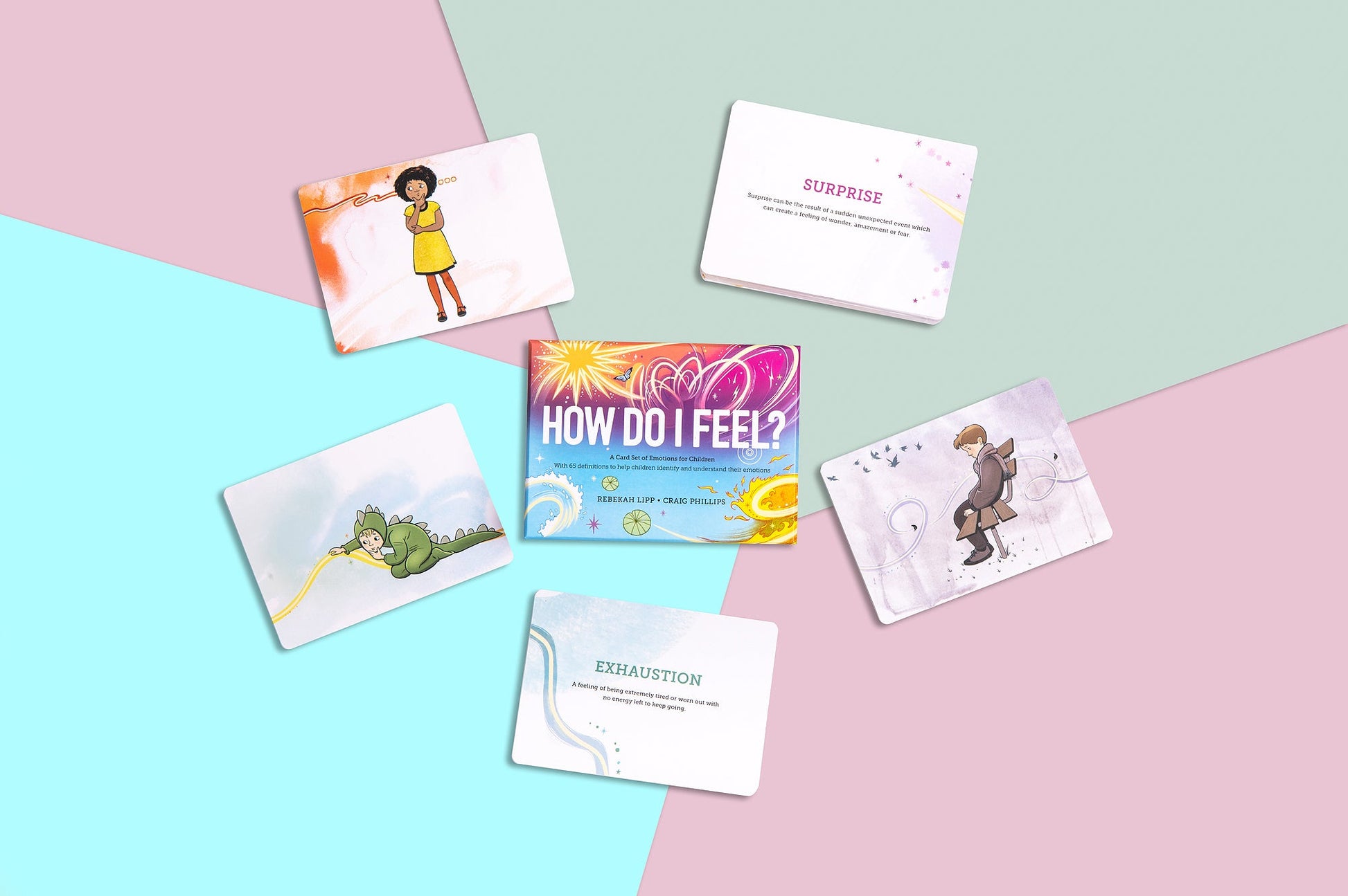 How Do I Feel? Box Set of 65 Cards - Wildling Books