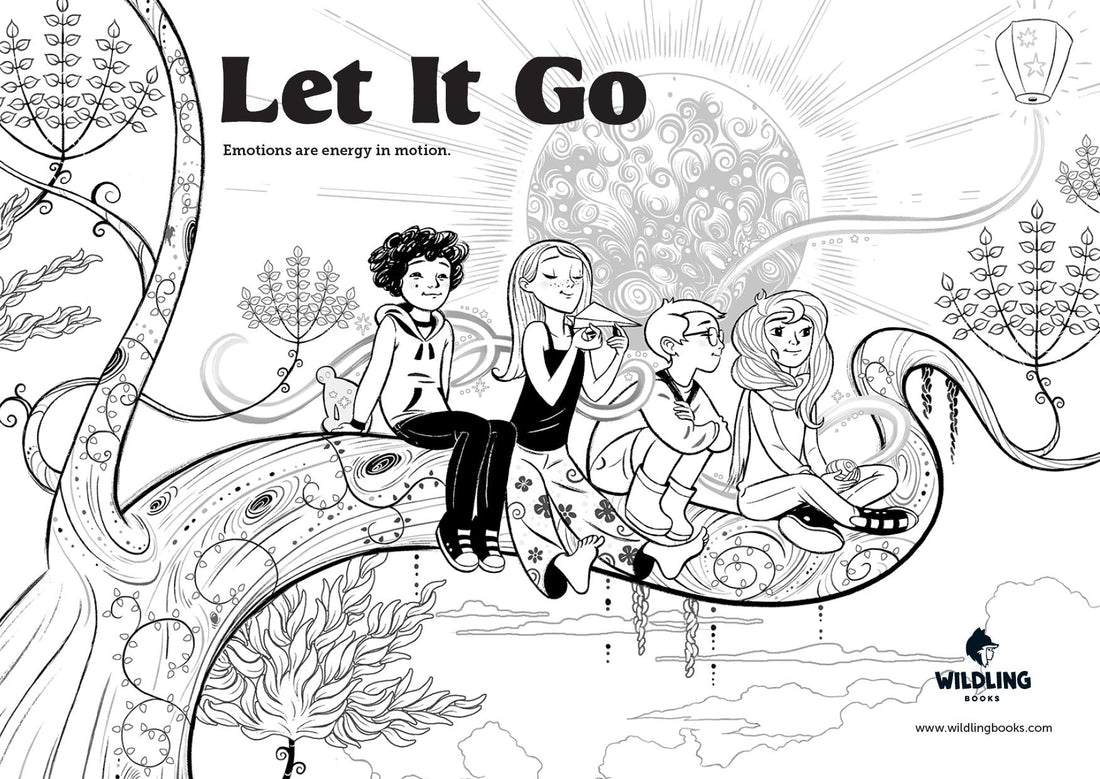 Let It Go Colouring Pages - Free Download - Wildling Books