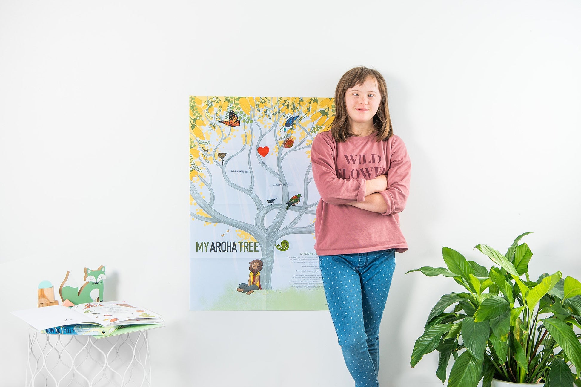 My Aroha Tree - Poster and Sticker Book Set - Wildling Books